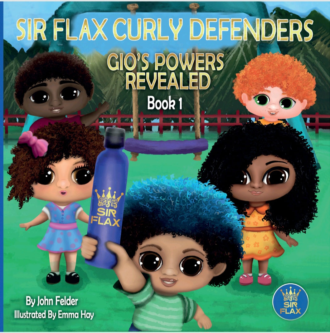 Sir Flax Curly Defenders Book